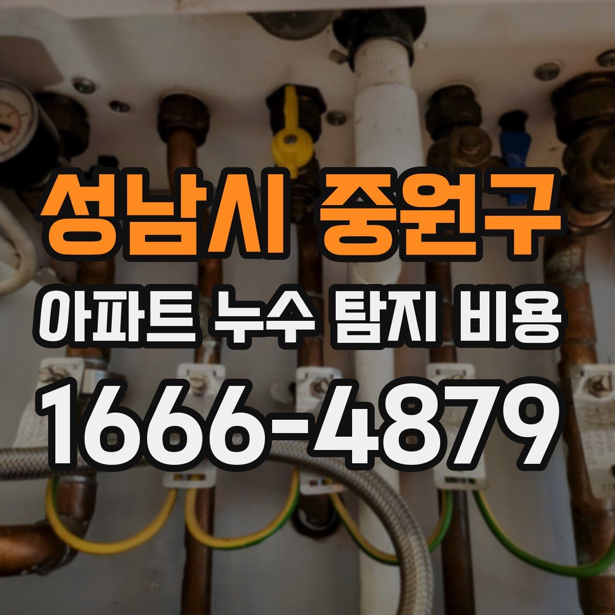 성남시 중원구 아파트 누수 탐지 비용