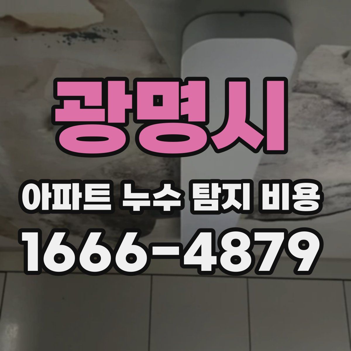 광명시 아파트 누수 탐지 비용