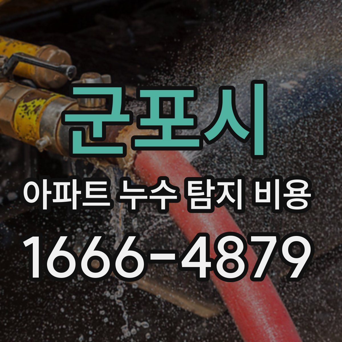 군포시 아파트 누수 탐지 비용