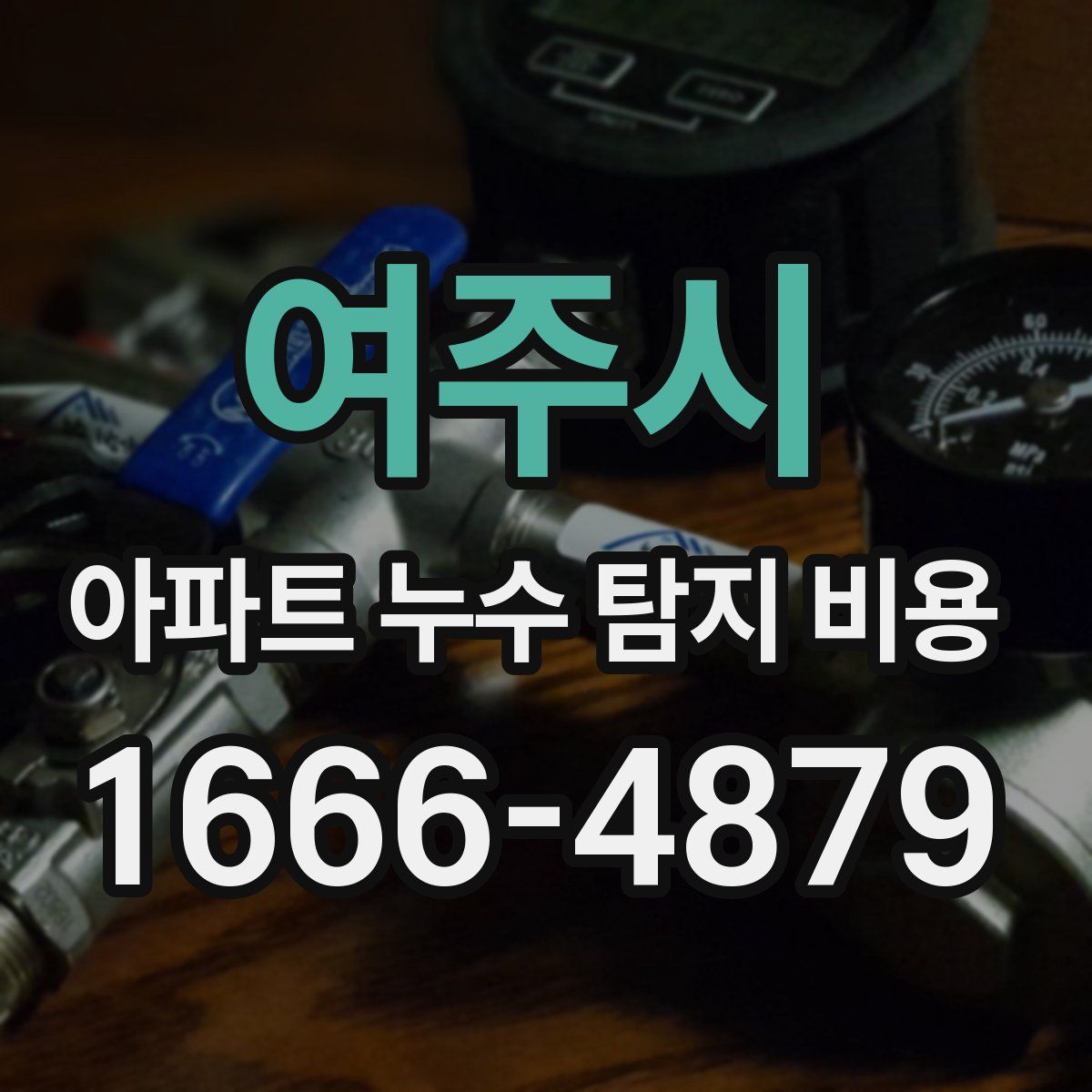 여주시 아파트 누수 탐지 비용