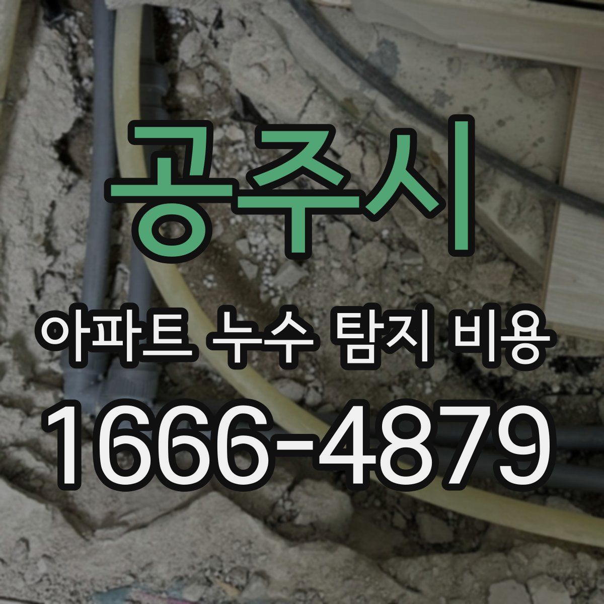 공주시 아파트 누수 탐지 비용