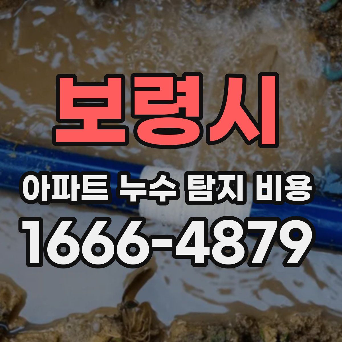 보령시 아파트 누수 탐지 비용