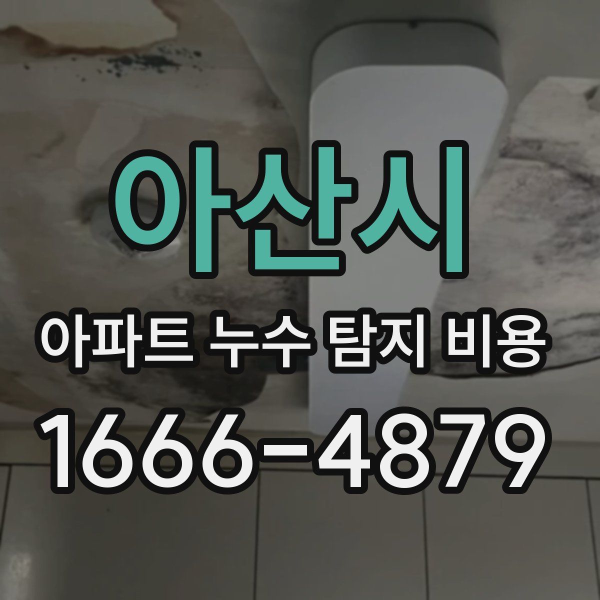 아산시 아파트 누수 탐지 비용