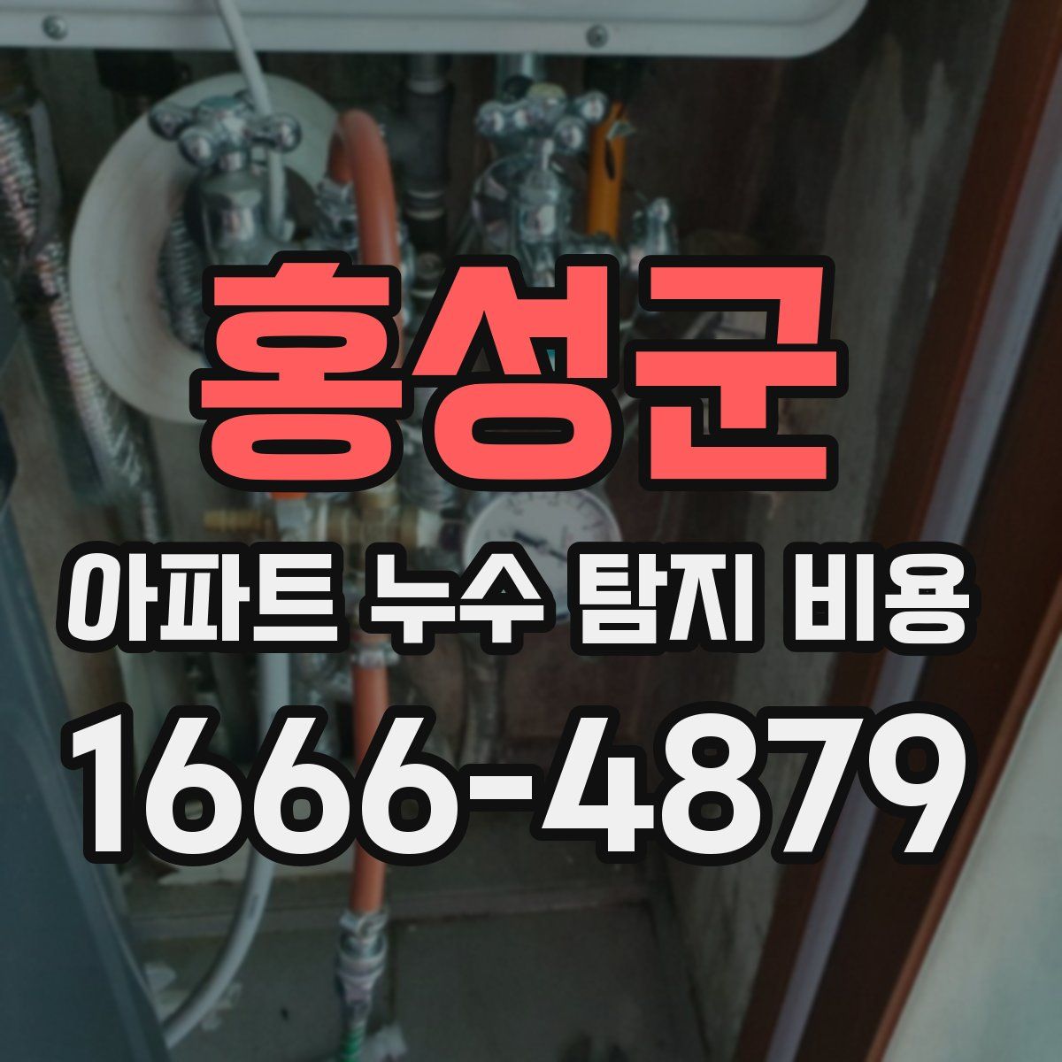 홍성군 아파트 누수 탐지 비용