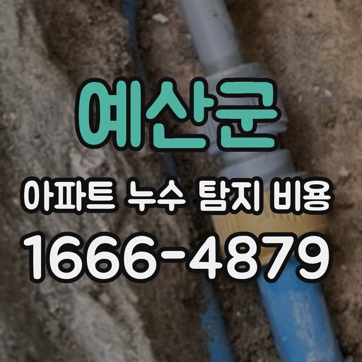 예산군 아파트 누수 탐지 비용