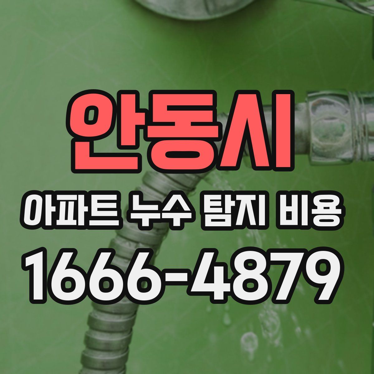 안동시 아파트 누수 탐지 비용