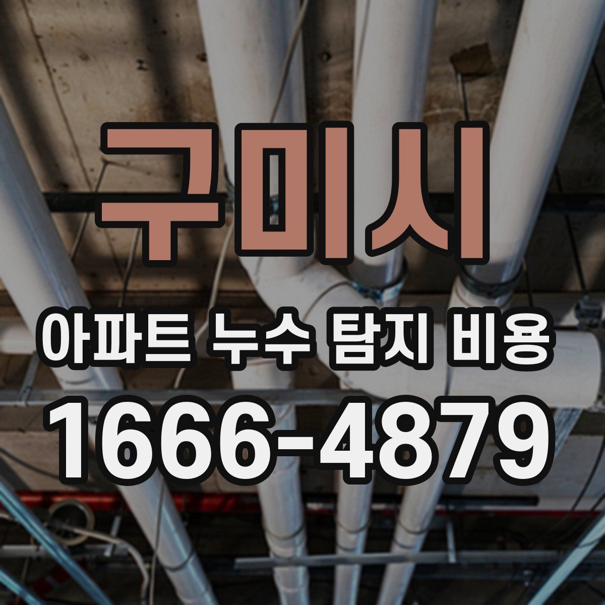 구미시 아파트 누수 탐지 비용
