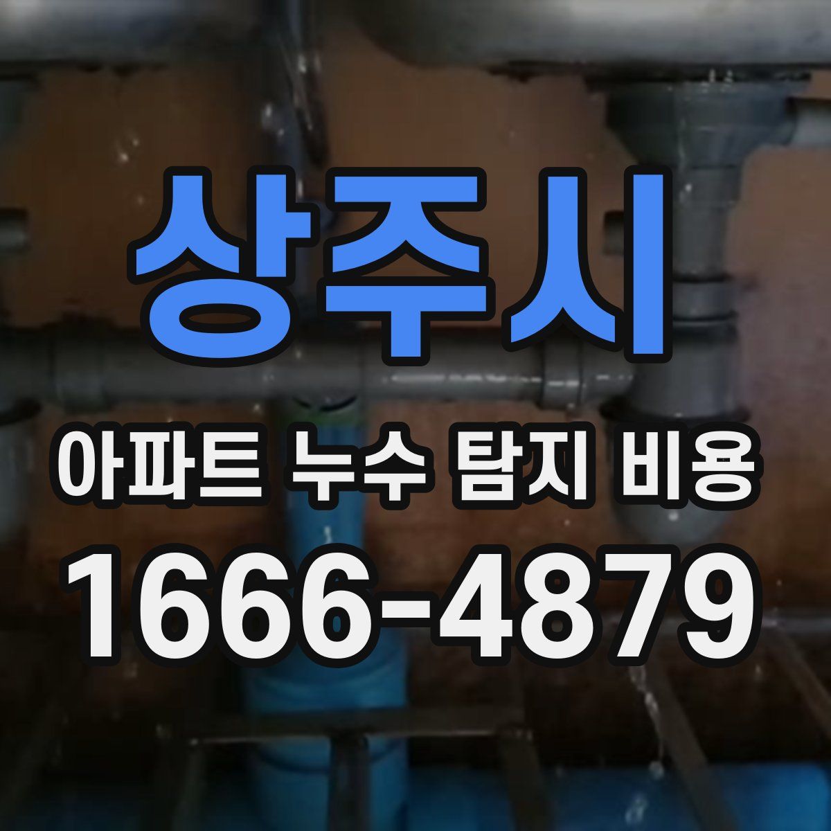 상주시 아파트 누수 탐지 비용