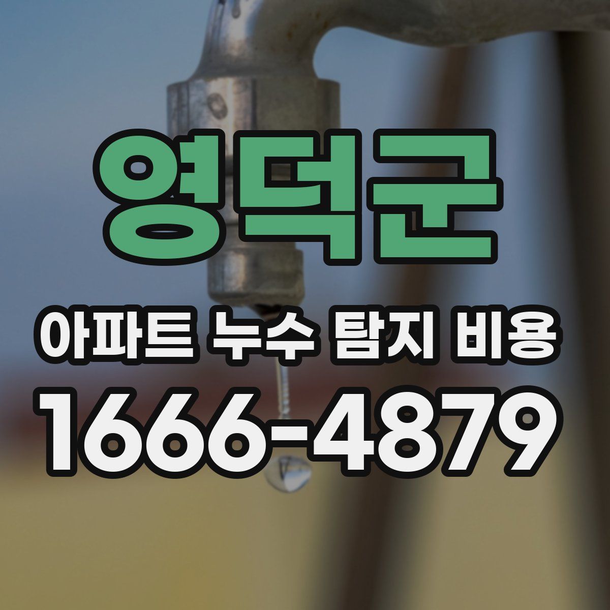 영덕군 아파트 누수 탐지 비용