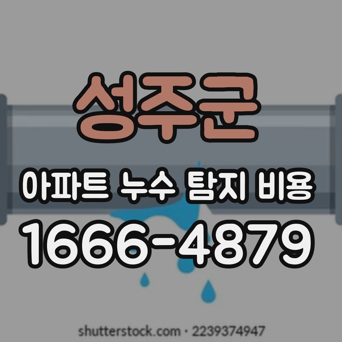 성주군 아파트 누수 탐지 비용