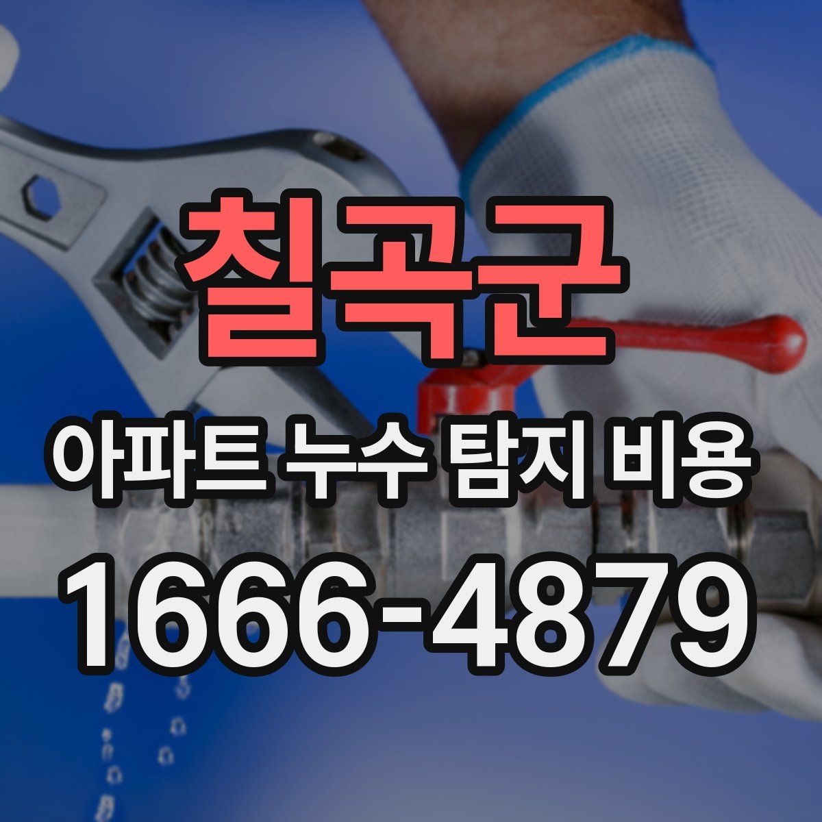 칠곡군 아파트 누수 탐지 비용