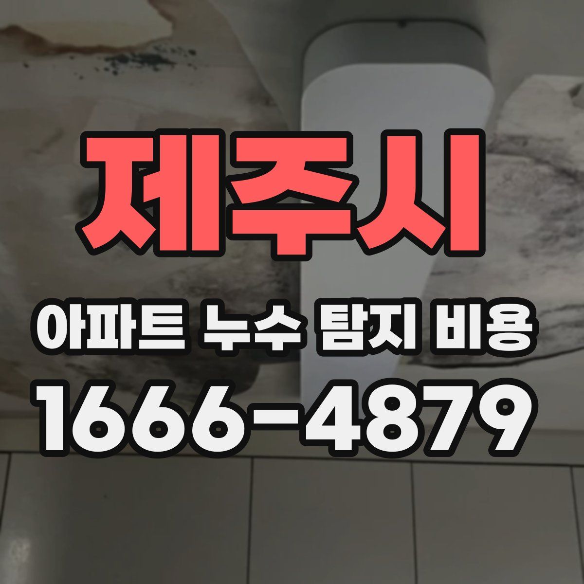 제주시 아파트 누수 탐지 비용