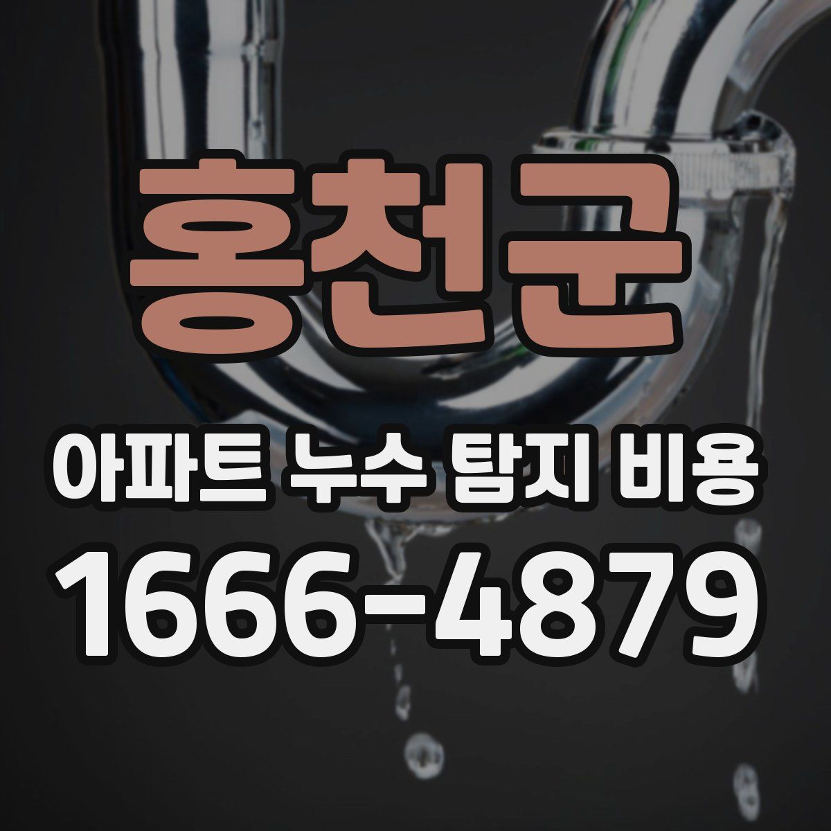홍천군 아파트 누수 탐지 비용