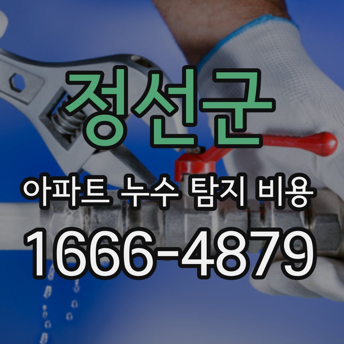 정선군 아파트 누수 탐지 비용