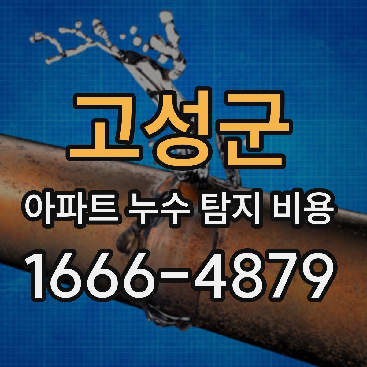 고성군 아파트 누수 탐지 비용