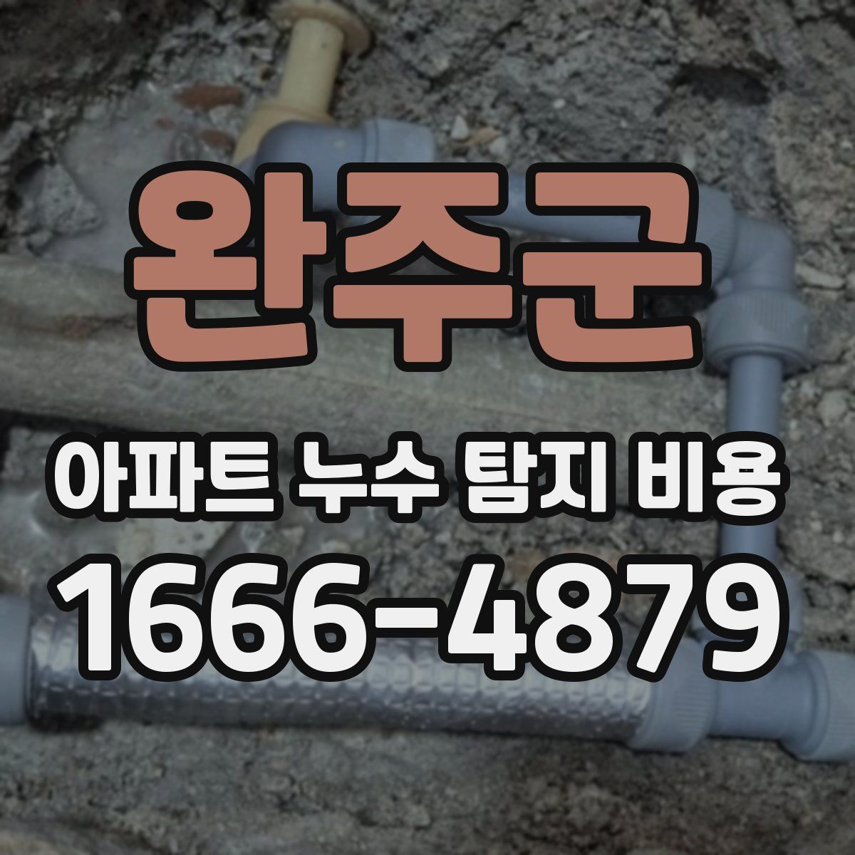 완주군 아파트 누수 탐지 비용