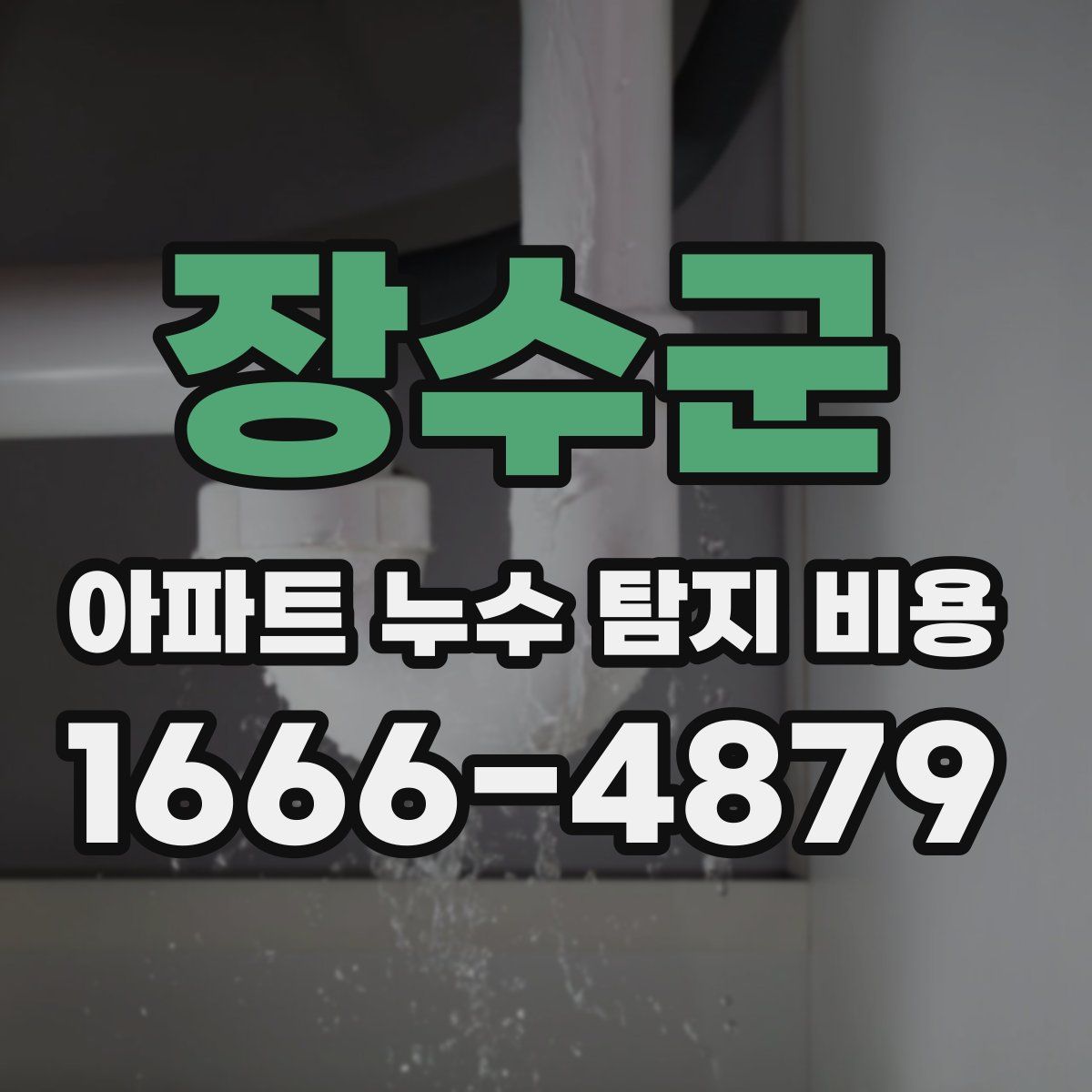 장수군 아파트 누수 탐지 비용