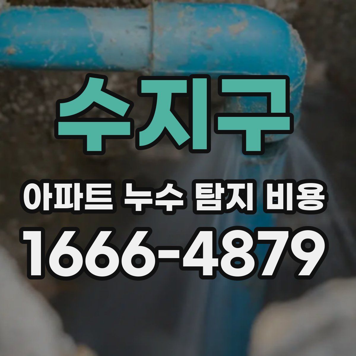 수지구 아파트 누수 탐지 비용