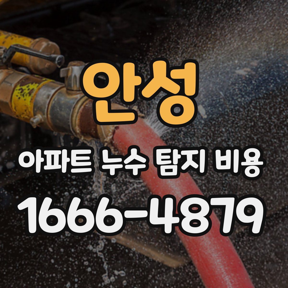 안성 아파트 누수 탐지 비용