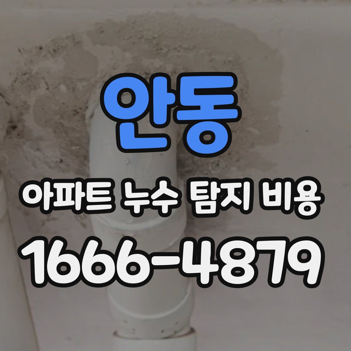 안동 아파트 누수 탐지 비용