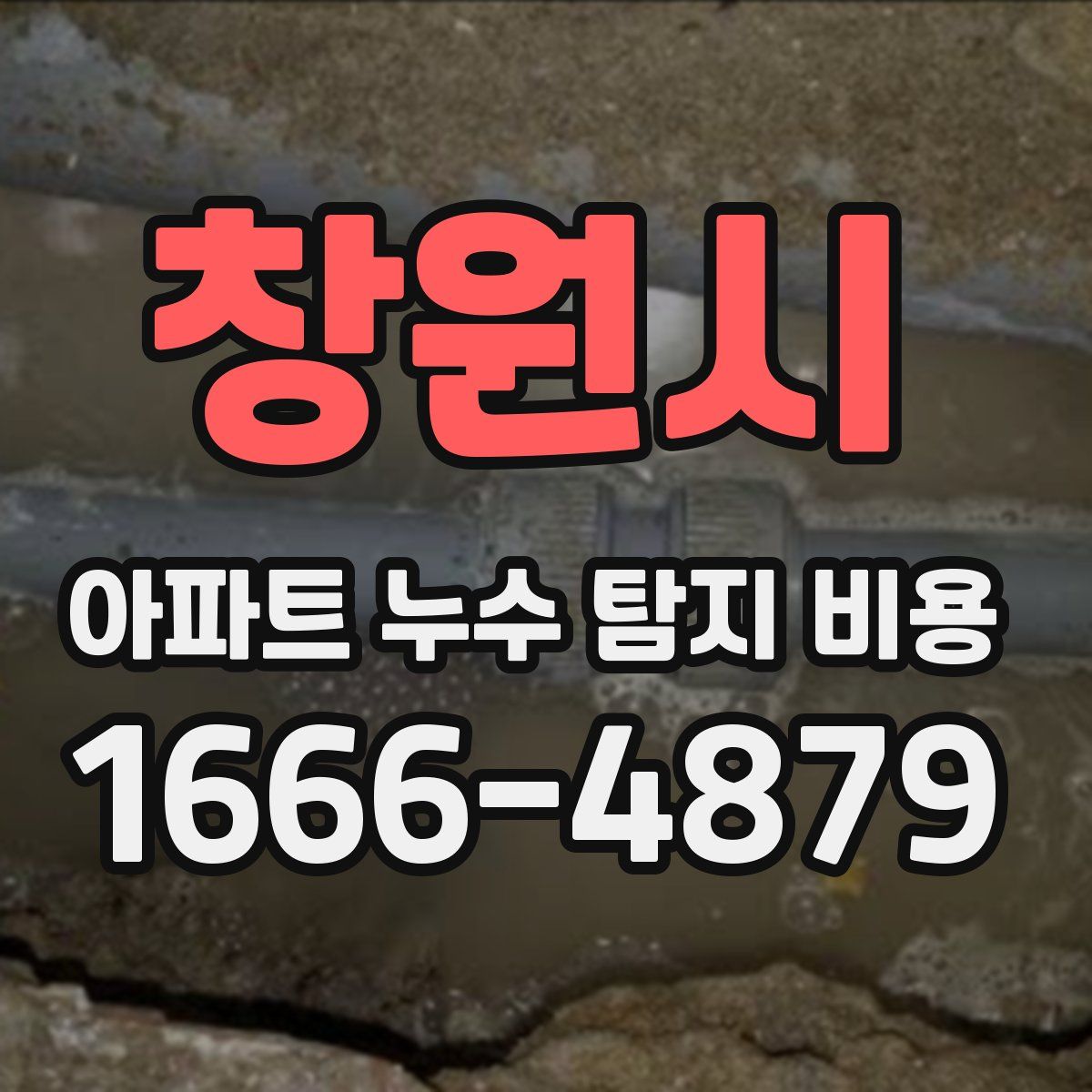 창원시 아파트 누수 탐지 비용