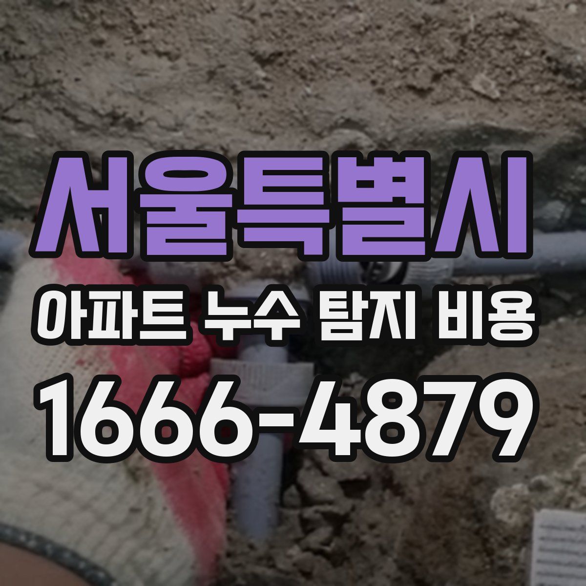 서울특별시 아파트 누수 탐지 비용
