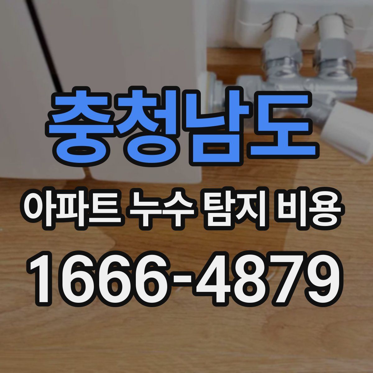 충청남도 아파트 누수 탐지 비용
