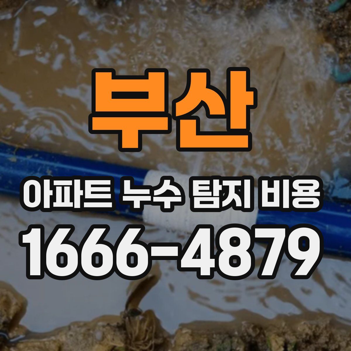 부산 아파트 누수 탐지 비용