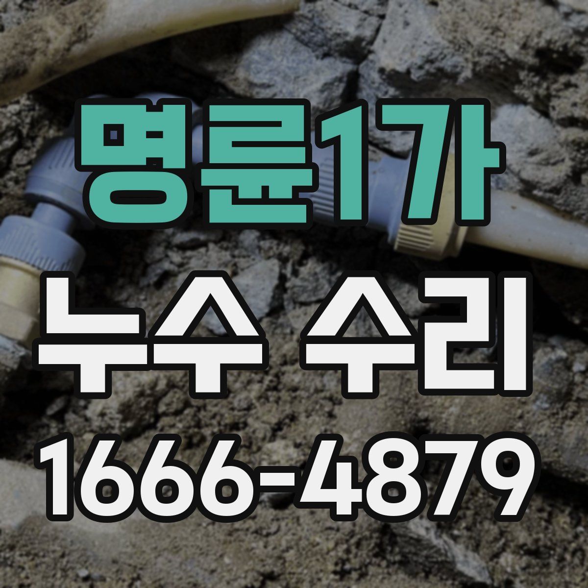 명륜1가 누수 수리