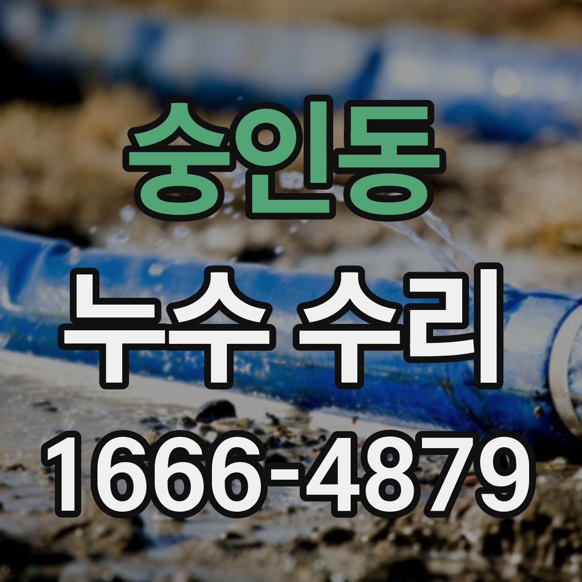 숭인동 누수 수리