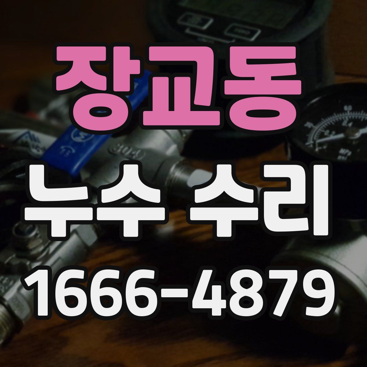 장교동 누수 수리