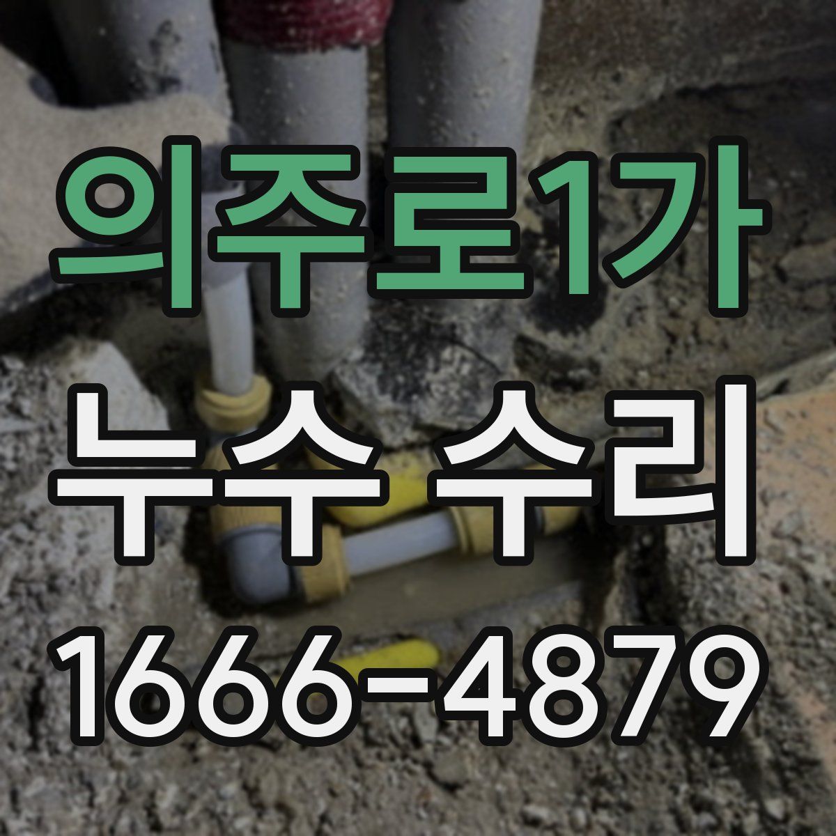 의주로1가 누수 수리
