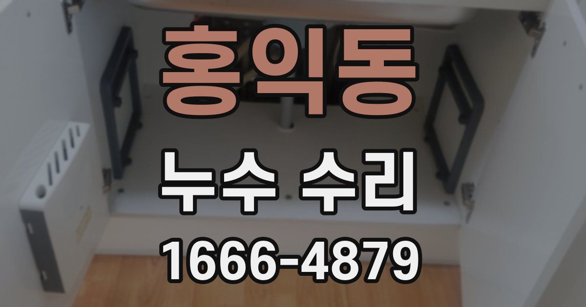 홍익동 누수 수리