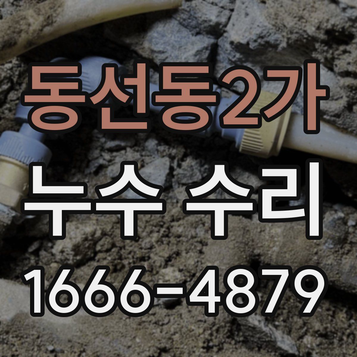 동선동2가 누수 수리