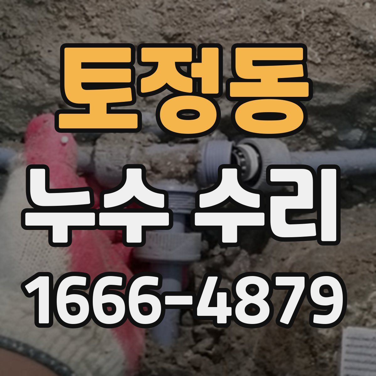 토정동 누수 수리