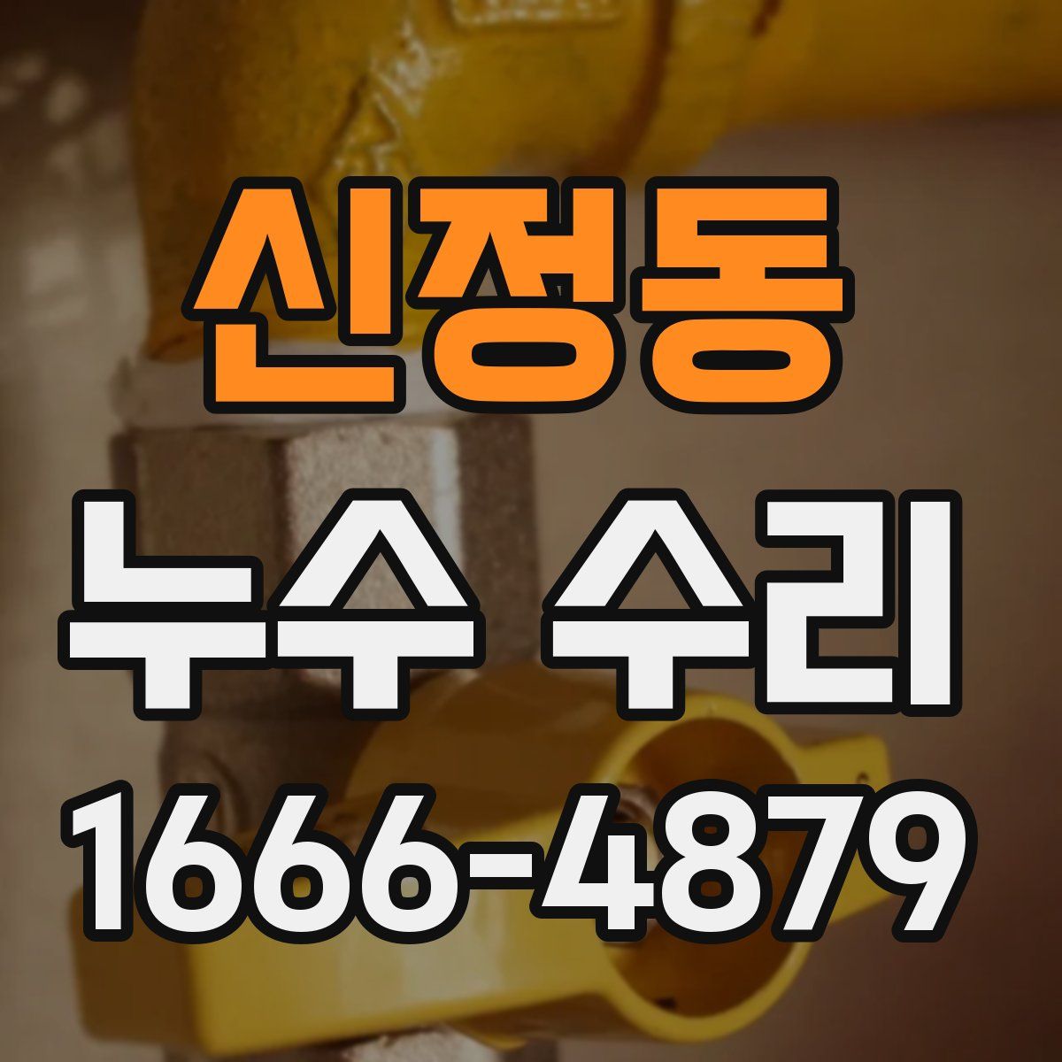 신정동 누수 수리