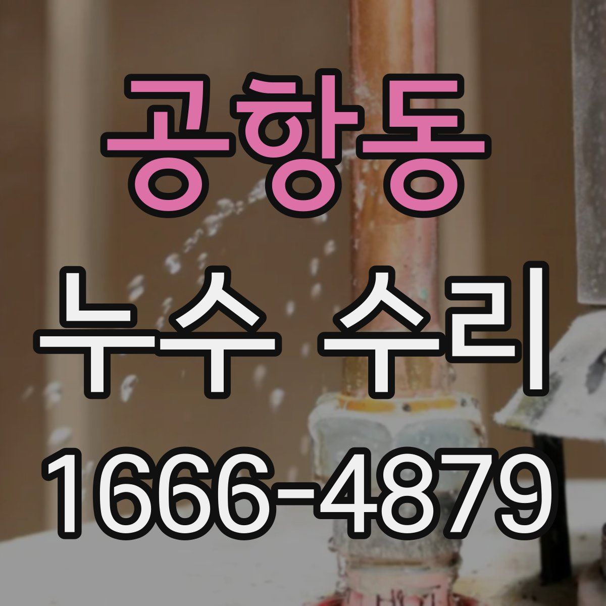 공항동 누수 수리