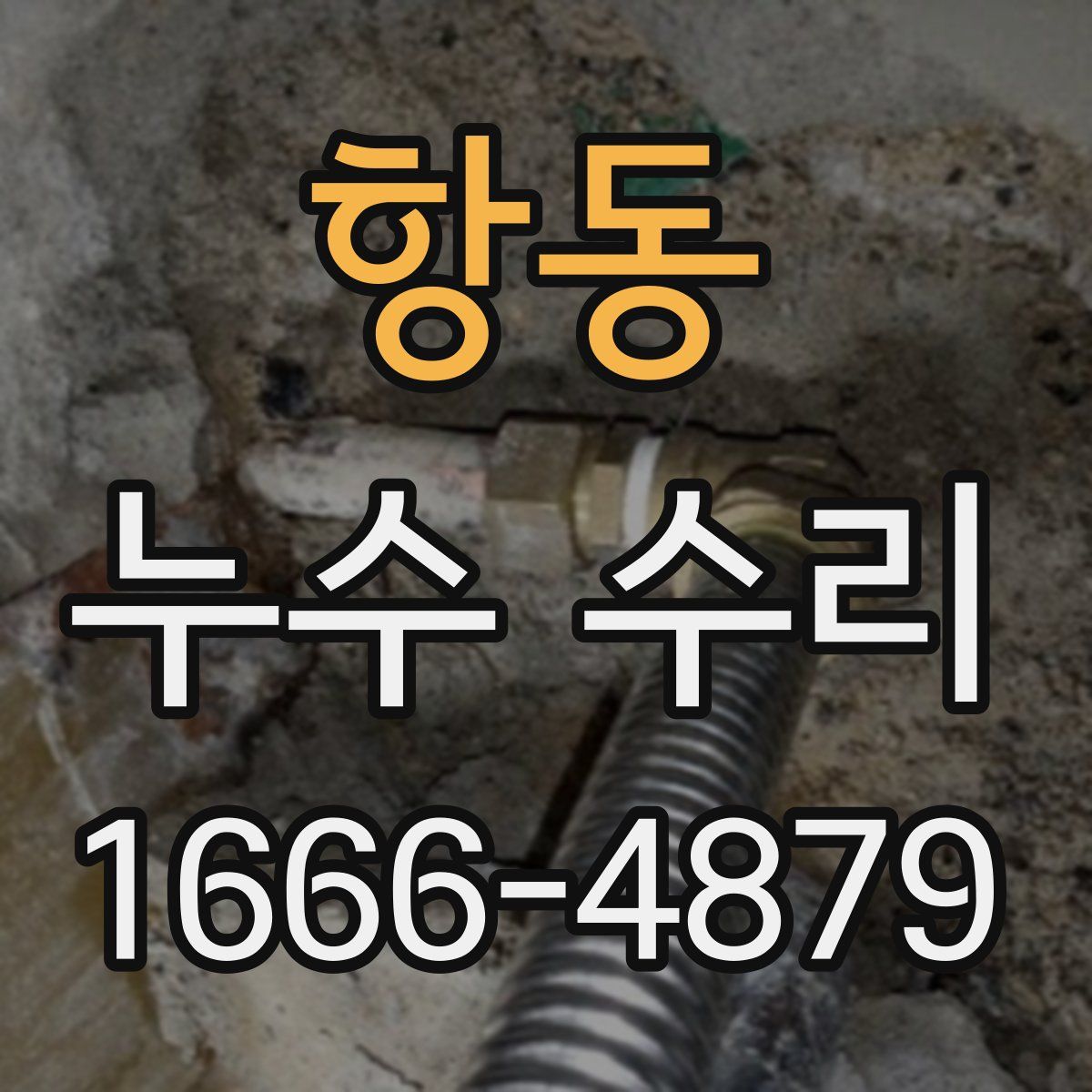 항동 누수 수리