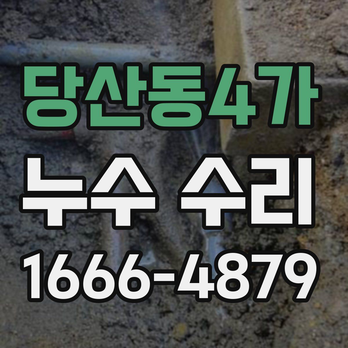당산동4가 누수 수리