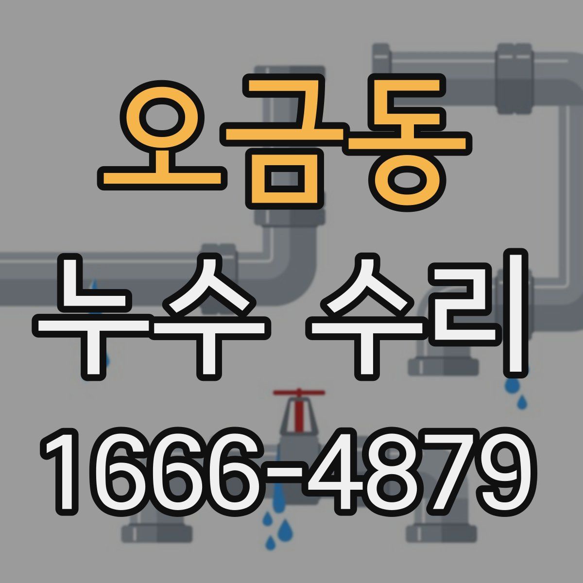 오금동 누수 수리
