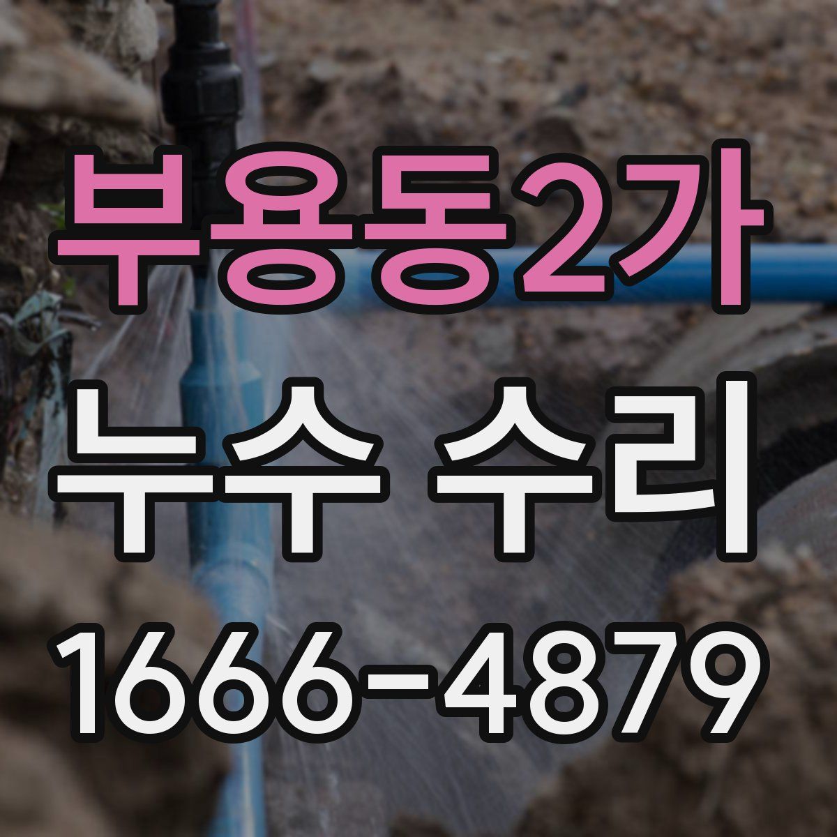 부용동2가 누수 수리