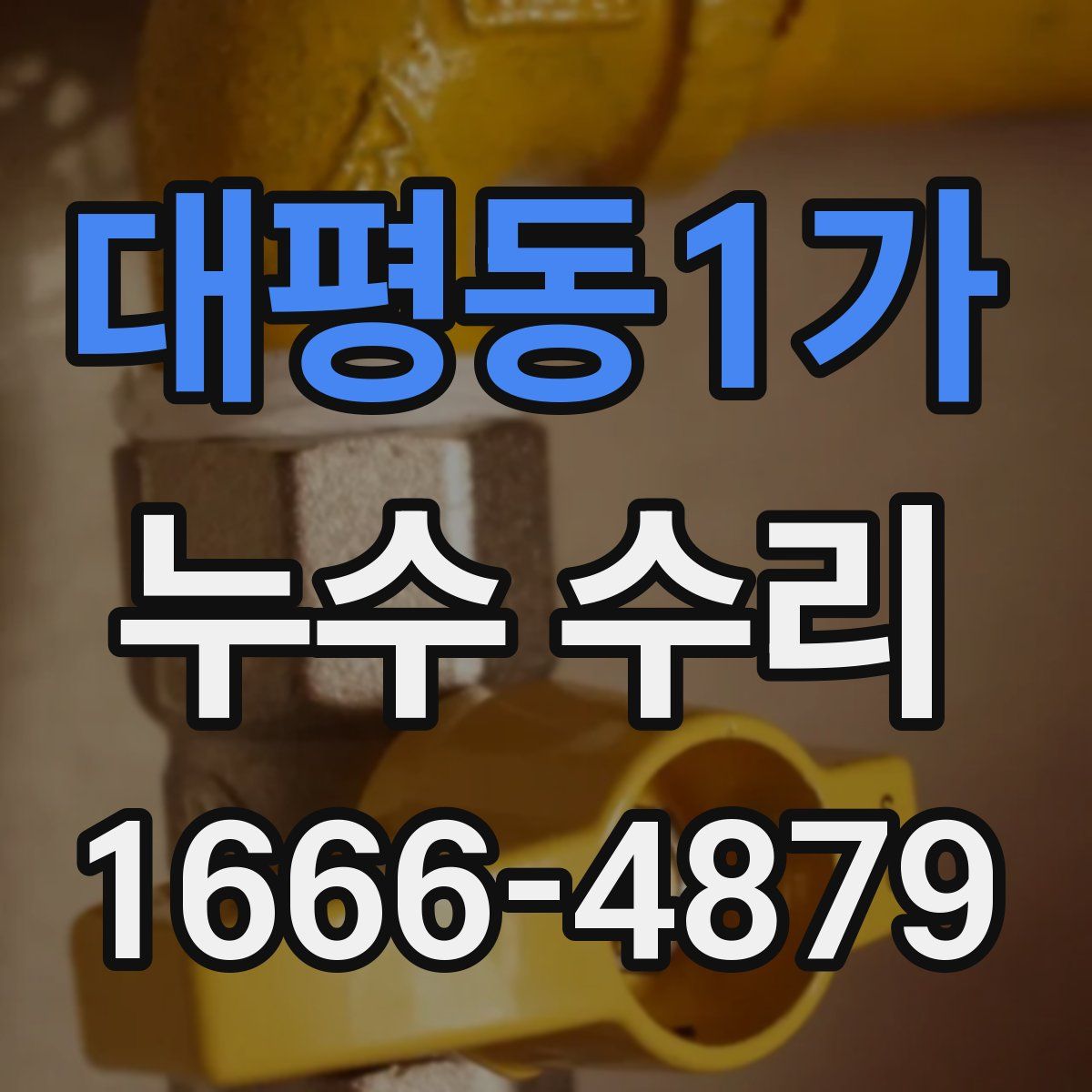 대평동1가 누수 수리