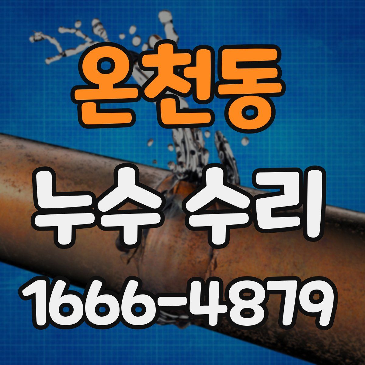 온천동 누수 수리