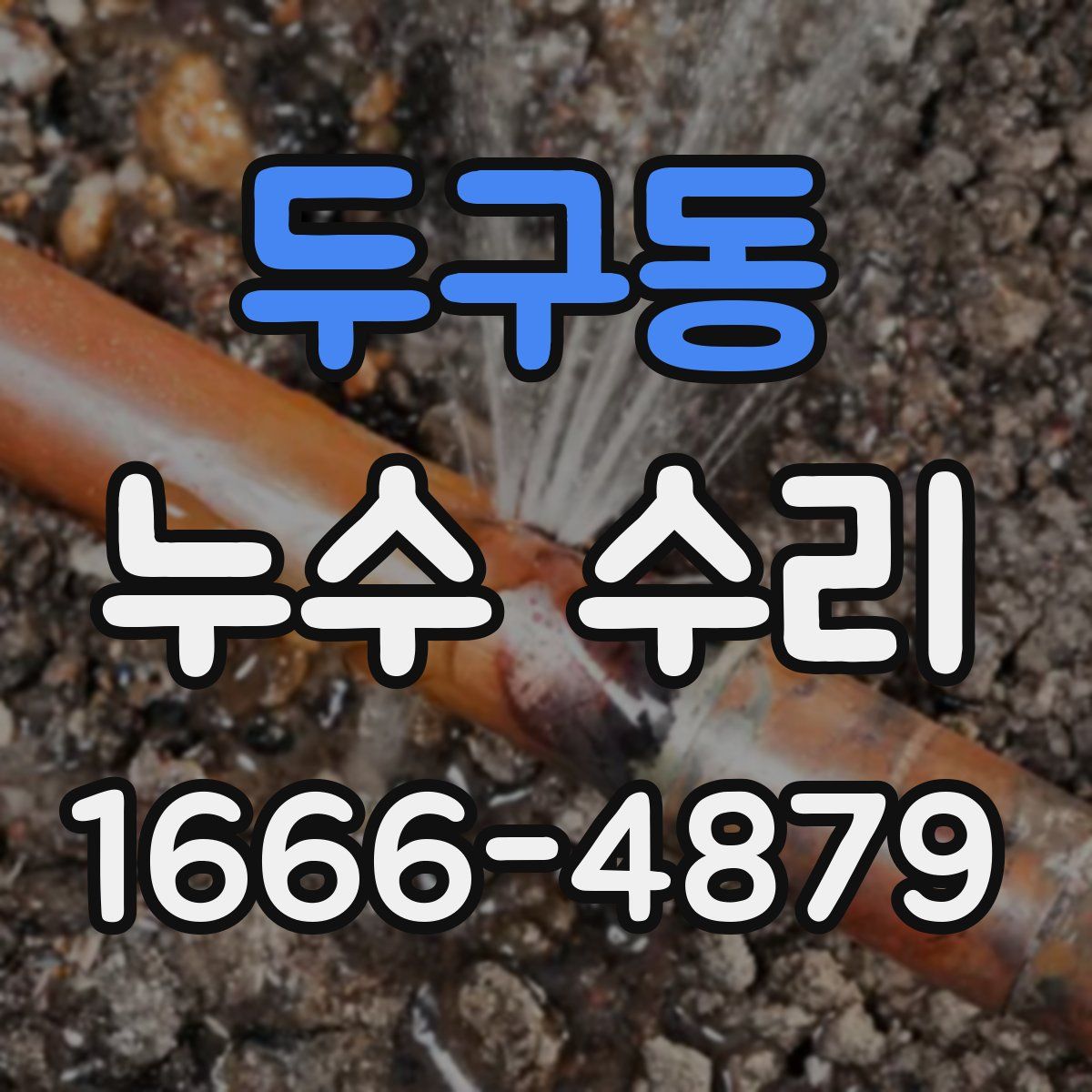 두구동 누수 수리
