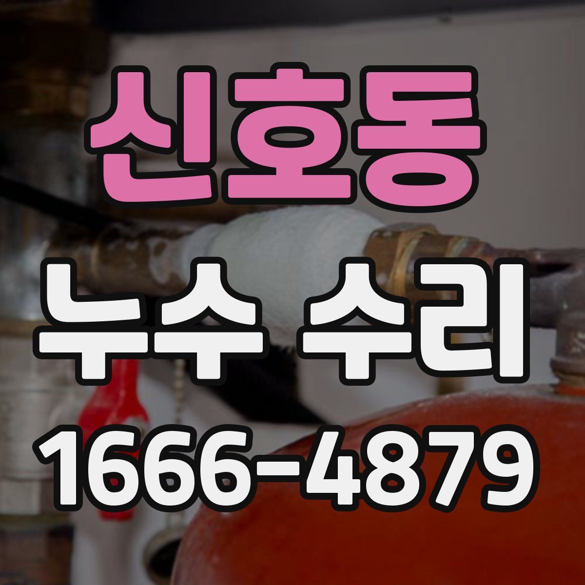 신호동 누수 수리
