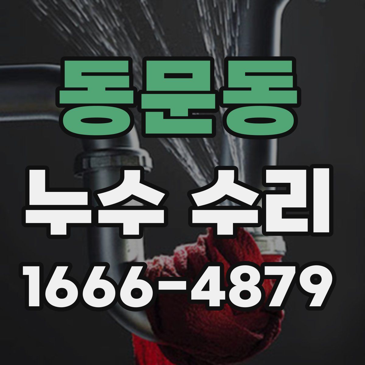 동문동 누수 수리
