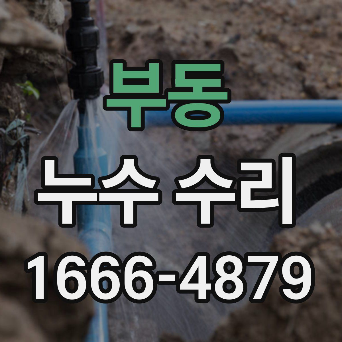 부동 누수 수리