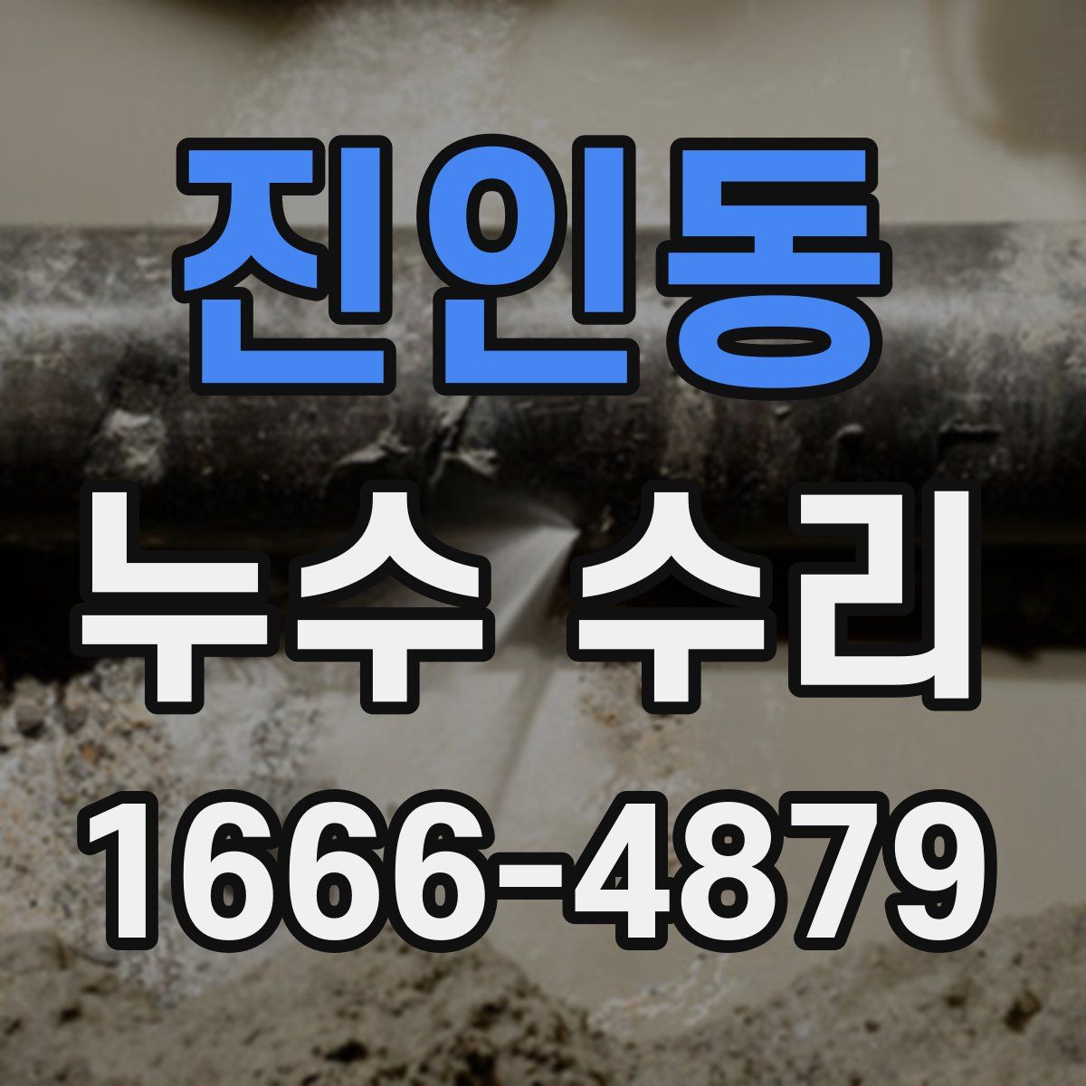 진인동 누수 수리