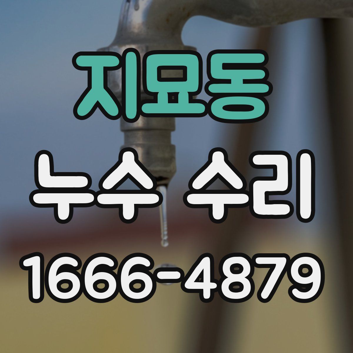 지묘동 누수 수리
