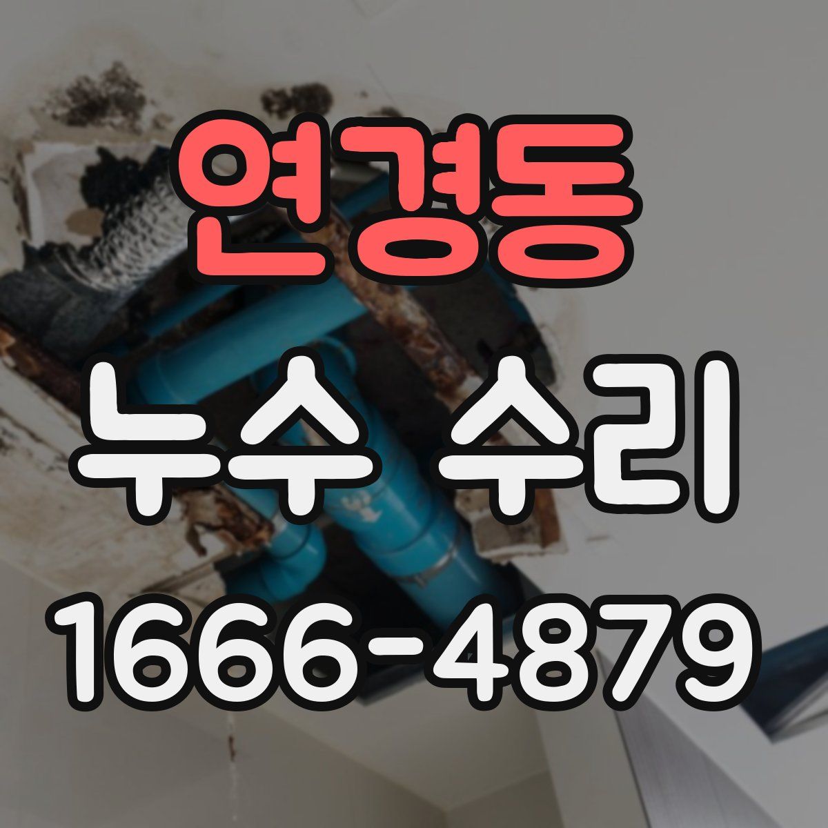 연경동 누수 수리